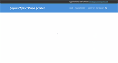 Desktop Screenshot of joyousnoisepiano.com